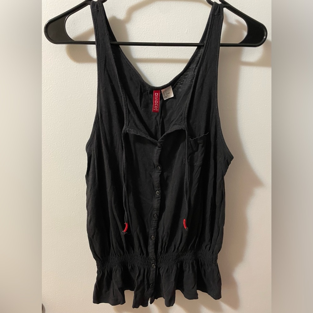Women’s Black H&M Tank Top